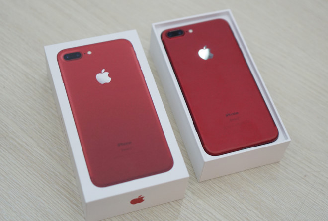iphone 7 và 7 màu đỏ chính thức lên kệ tại Việt Nam
