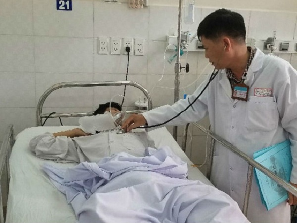 Bệnh nhân đang được điều trị tại Bệnh viện Thống Nhất(TP.HCM)