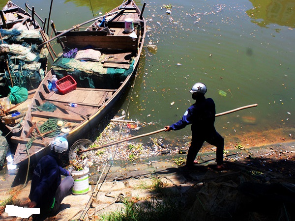 Nguồn nước ô nhiễm ở Đà Nẵng 