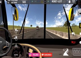 chơi game mô phỏng lái xe tải Euro Truck Simulator