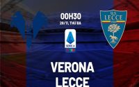 Soi kèo tài xỉu Verona vs Lecce, 0h30 ngày 28/11