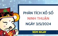 Phân tích xổ số Ninh Thuận ngày 3/5/2024 hôm nay thứ 6