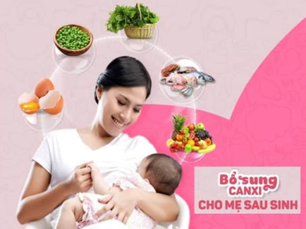 Vì sao cần bổ sung canxi cho mẹ sau sinh