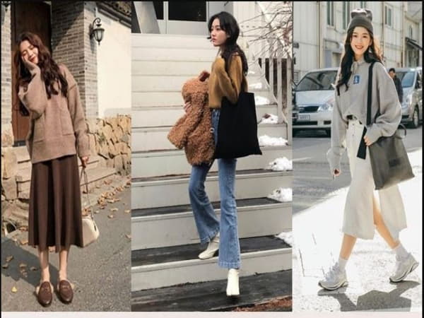 Cách phối đồ mùa đông cho nữ gầy giúp đầy đặn và nổi bật