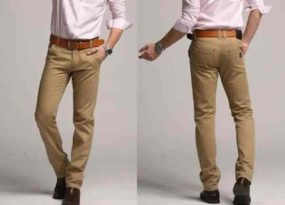 phối giày với quần kaki nam