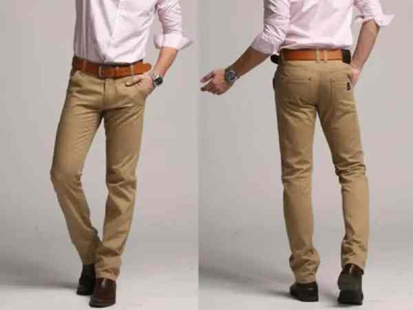 phối giày với quần kaki nam