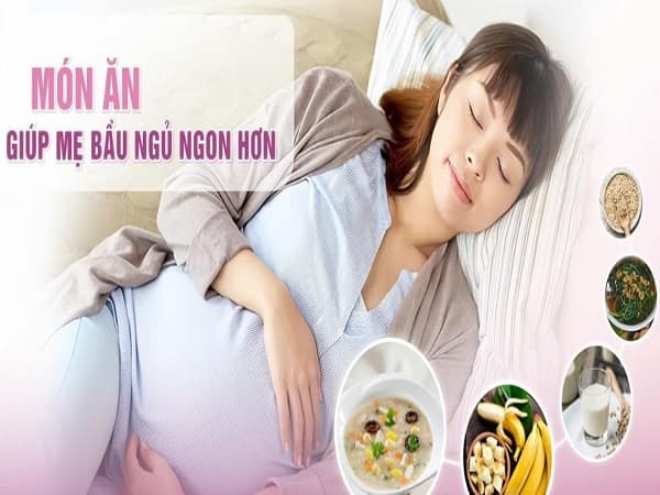 Các món ăn nhẹ buổi tối cho bà bầu mất ngủ giúp thư giãn thần kinh