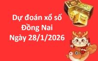 Dự đoán xổ số Đồng Nai ngày 28 tháng 1
