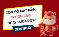 con số may mắn ngày 16/04/2026