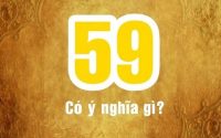 Luận giải ý nghĩa số 59 theo thần số học phong thủy